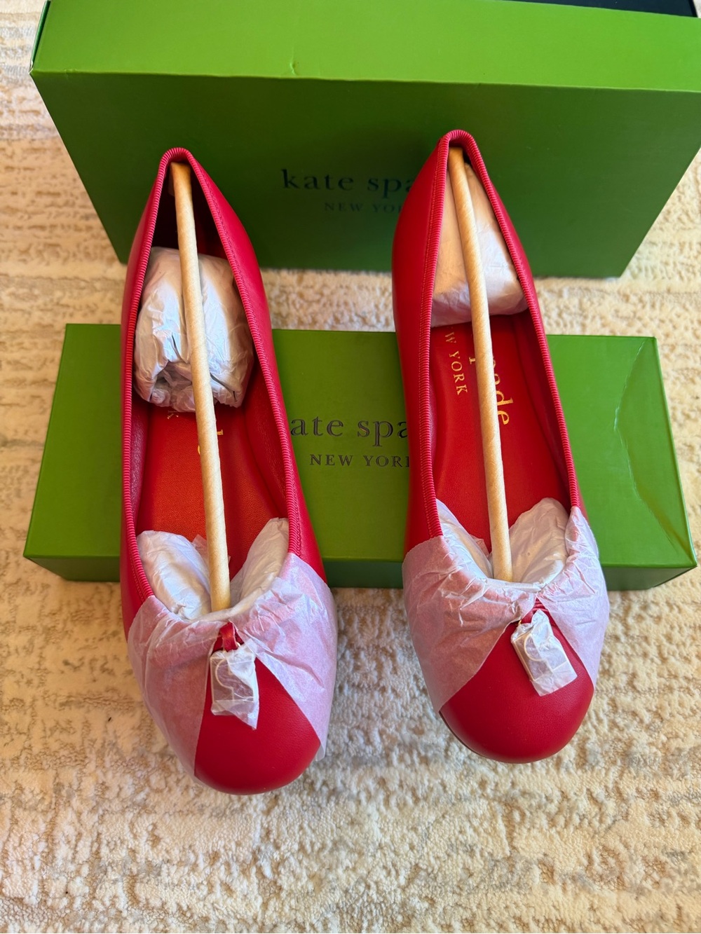 kate spade New York Dakota Charm Ballet Flats